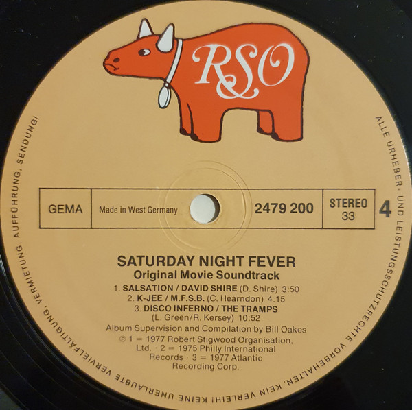 Various - Saturday Night Fever (The Original Movie Sound Track) | RSO (2658 123) - 7 Various - Saturday Night Fever (The Original Movie Sound Track) | RSO (2658 123) - 7