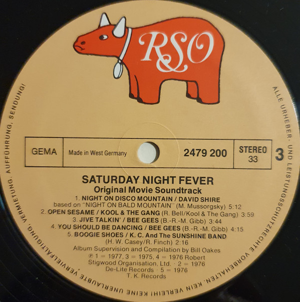 Various - Saturday Night Fever (The Original Movie Sound Track) | RSO (2658 123) - 6 Various - Saturday Night Fever (The Original Movie Sound Track) | RSO (2658 123) - 6
