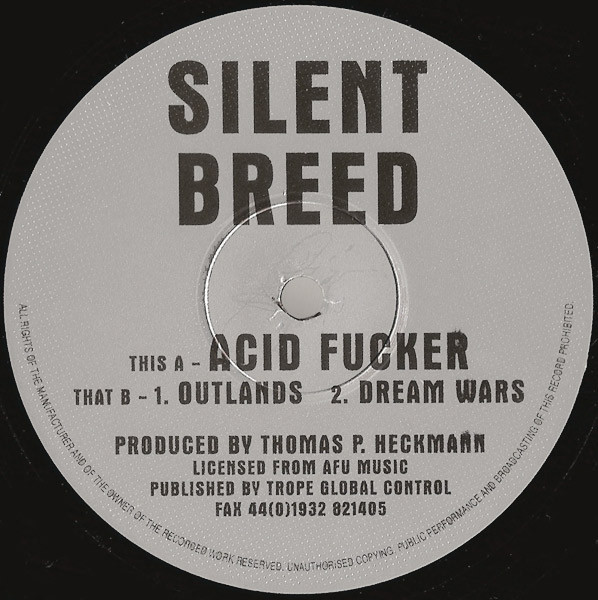 Silent Breed - Acid Fucker | Missile Records (Missile 12)