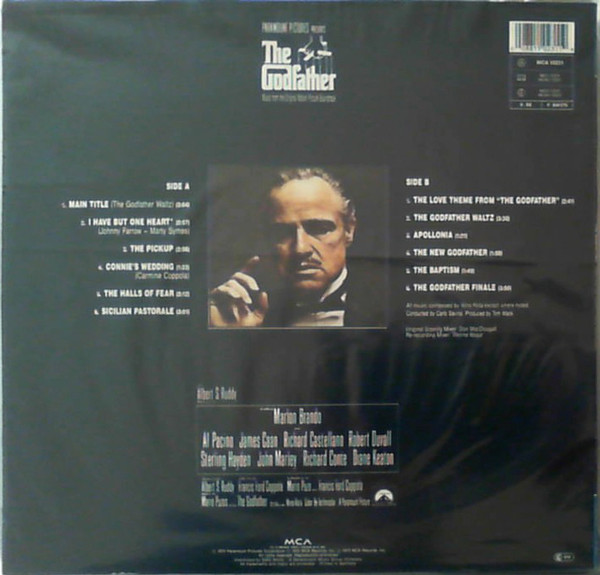 The Godfather - Music From The Original Motion Picture Soundtrack