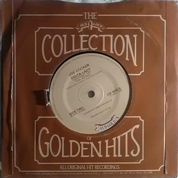 Joe Cocker - With A Little Help From My Friends / Delta Lady | Old Gold (OG 9232) - 2 Joe Cocker - With A Little Help From My Friends / Delta Lady | Old Gold (OG 9232) - 2