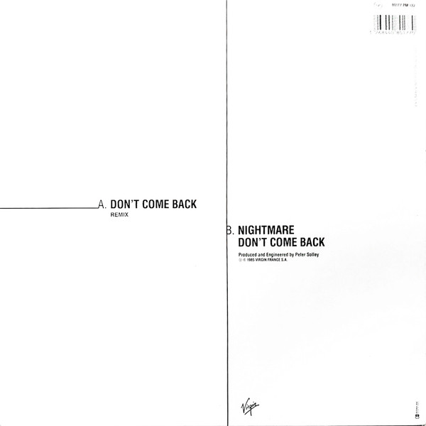 Comateens - Don't Come Back | Virgin (80177) - 2