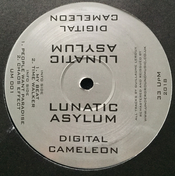 Lunatic Asylum - Digital Cameleon | Underground Music (UM001) - 2 Lunatic Asylum - Digital Cameleon | Underground Music (UM001) - 2