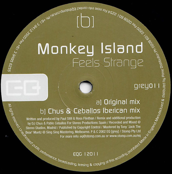 Monkey Island - Feels Strange | EQ [Grey] (EQG 12011) - main