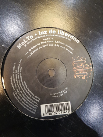 Molto - Luz De Liberdad | Tilt Records (TILT 5001) - main Molto - Luz De Liberdad | Tilt Records (TILT 5001) - main
