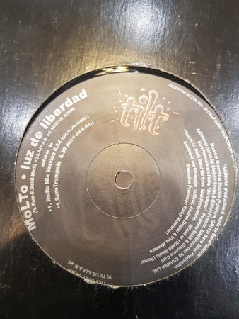Molto - Luz De Liberdad | Tilt Records (TILT 5001) - 2 Molto - Luz De Liberdad | Tilt Records (TILT 5001) - 2