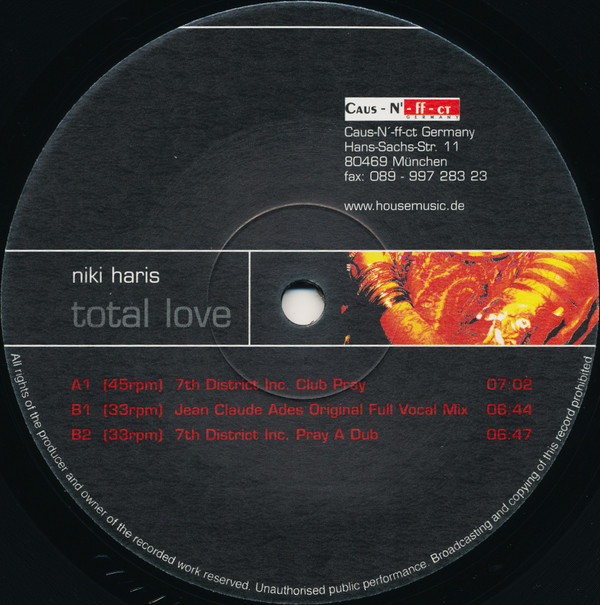 Niki Haris - Total Love | Caus-N'-ff-ct (CNF-NH) - 2