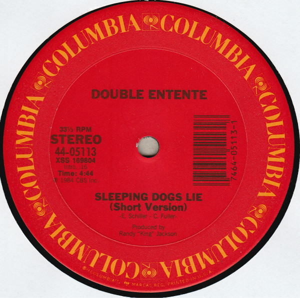 Double Entente - Sleeping Dogs Lie | Columbia (44-05113) - 3 Double Entente - Sleeping Dogs Lie | Columbia (44-05113) - 3