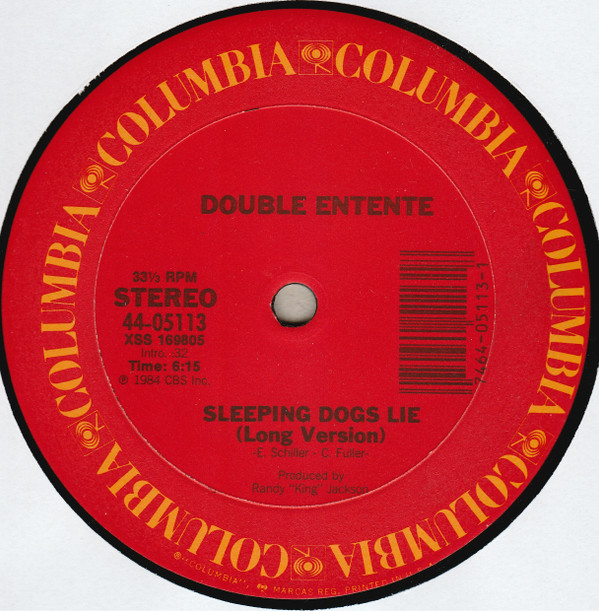 Double Entente - Sleeping Dogs Lie | Columbia (44-05113) - 4 Double Entente - Sleeping Dogs Lie | Columbia (44-05113) - 4