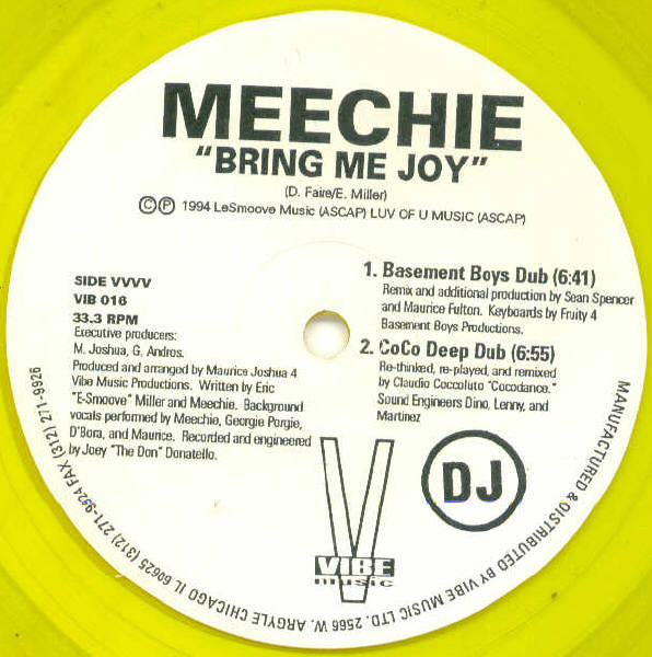 Meechie - Bring Me Joy | Vibe Music (VIB 016) - 4