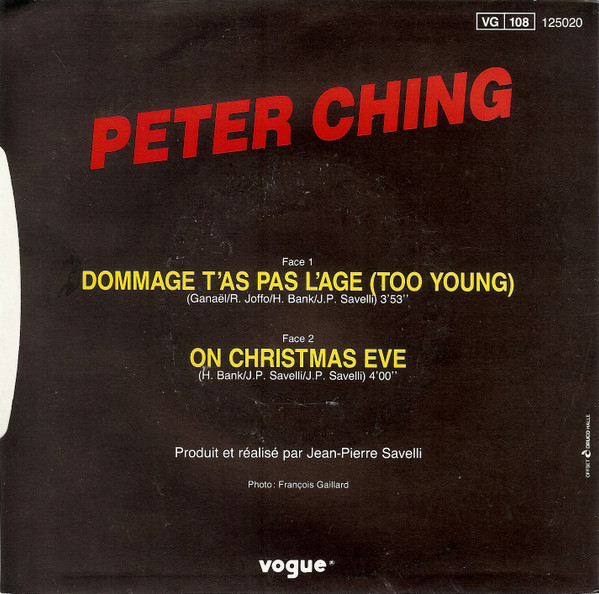 Dommage T'As Pas L'Âge = Too Young