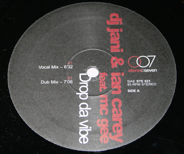 DJ Jani & Ian Carey Feat. MC Gee - Drop Da Vibe | Stereoseven (ste021) - 2