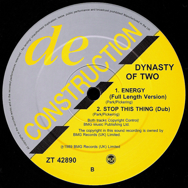 Dynasty Of Two Featuring Rowetta - Stop This Thing | Deconstruction (ZT 42890) - 4 Dynasty Of Two Featuring Rowetta - Stop This Thing | Deconstruction (ZT 42890) - 4