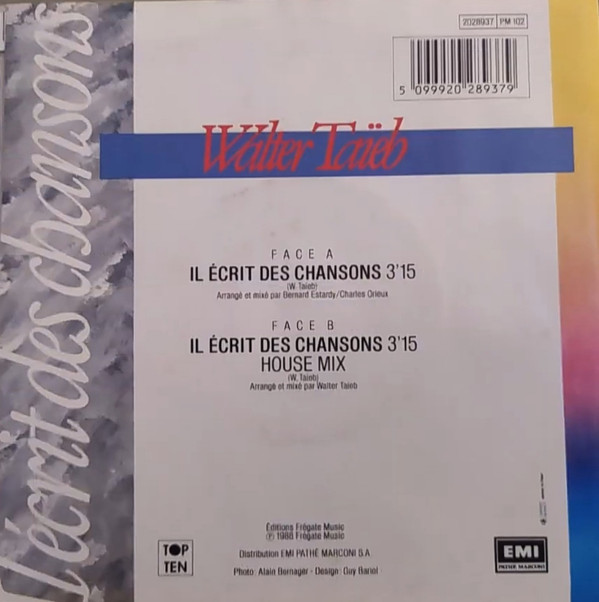 Il Ecrit Des Chansons