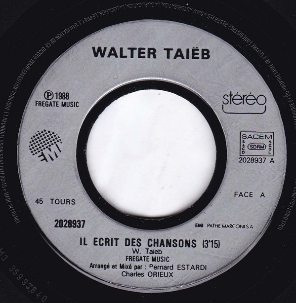Il Ecrit Des Chansons