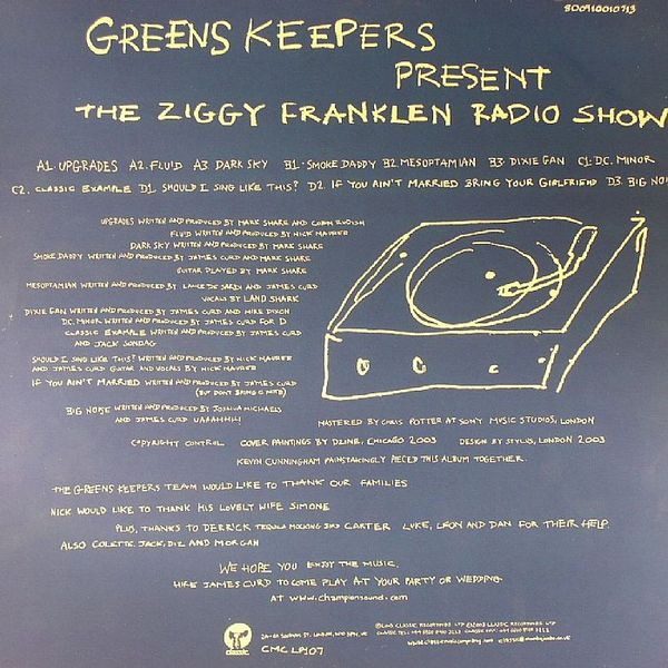 Greens Keepers - The Ziggy Franklen Radio Show | Classic (CMCLP107) - 2