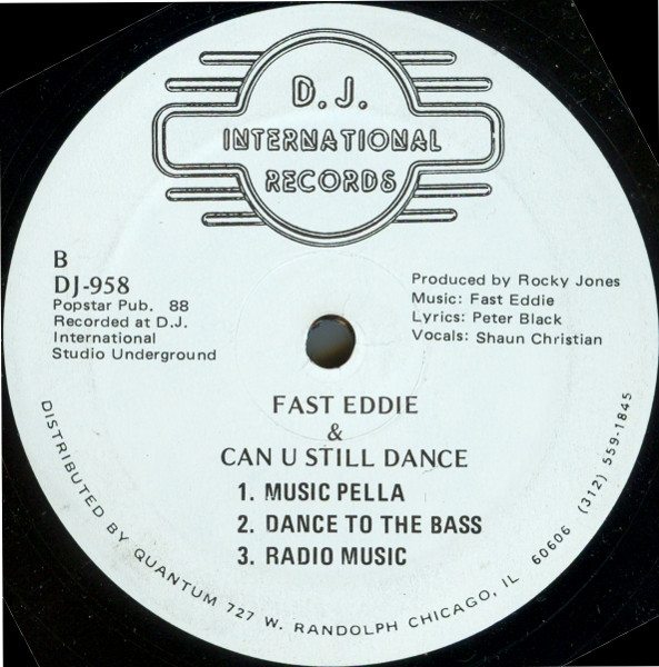 Fast Eddie - Can U Still Dance | D.J. International Records (DJ-958) - 2