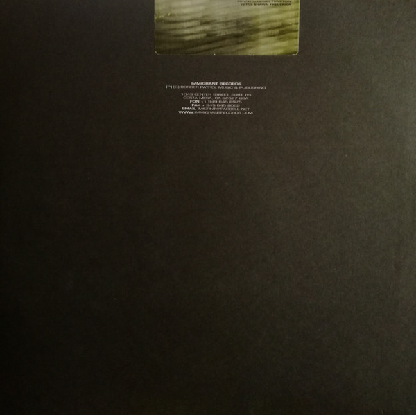 G.O.L. - Man Out Of Time EP | Immigrant (IMM003) - 2
