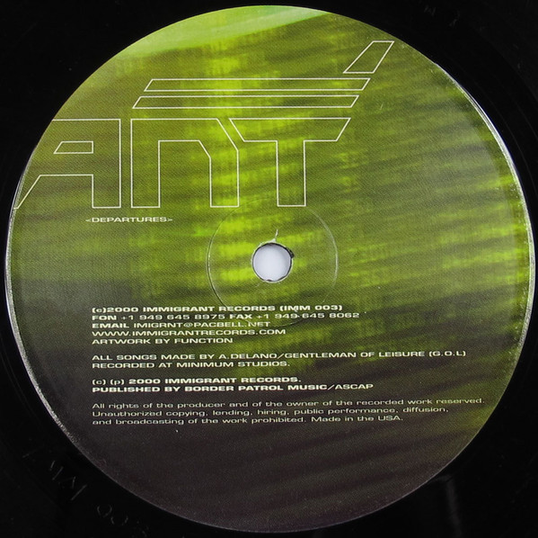 G.O.L. - Man Out Of Time EP | Immigrant (IMM003) - 4