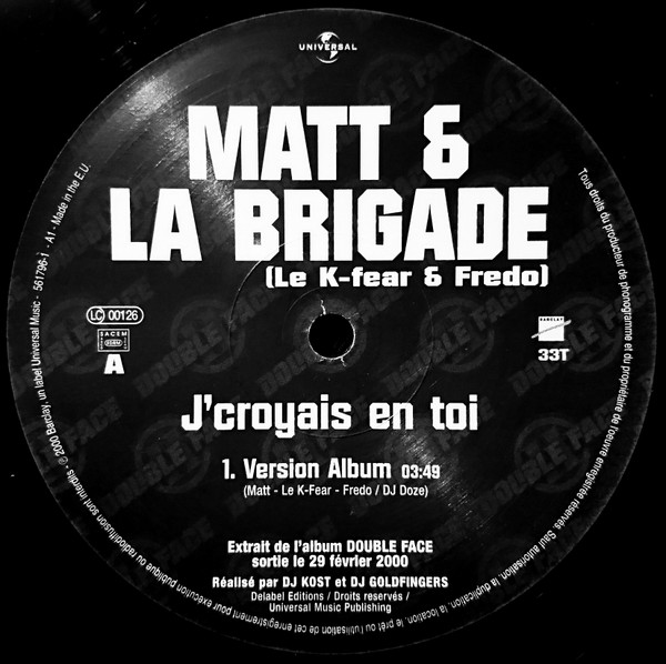 J'Croyais En Toi