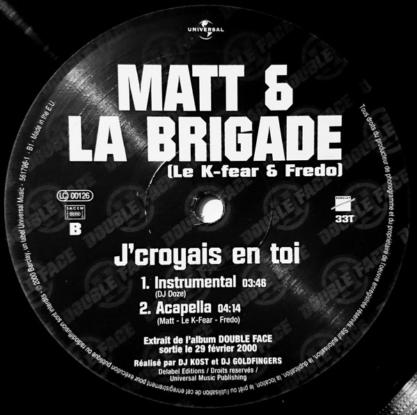 J'Croyais En Toi
