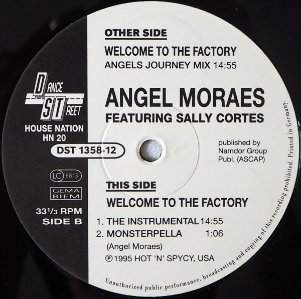 Angel Moraes Feat. Sally Cortes - Welcome To The Factory | House Nation (HN 020) - 3