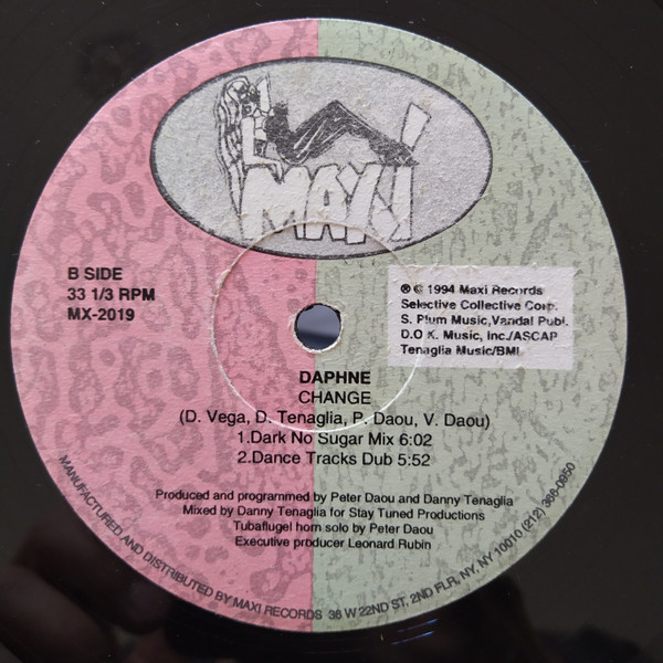Daphne - Change | Maxi Records (MX-2019) - 4