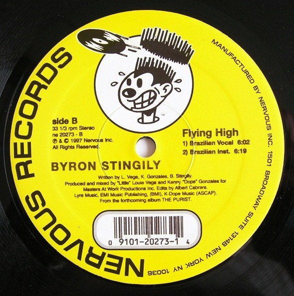 Byron Stingily - Flying High | Nervous Records (NE 20273) - 4 Byron Stingily - Flying High | Nervous Records (NE 20273) - 4