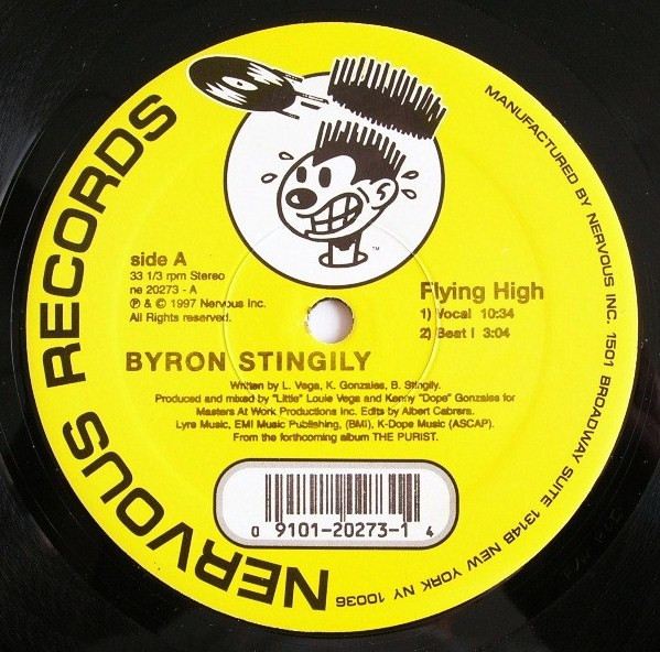Byron Stingily - Flying High | Nervous Records (NE 20273) - 3 Byron Stingily - Flying High | Nervous Records (NE 20273) - 3