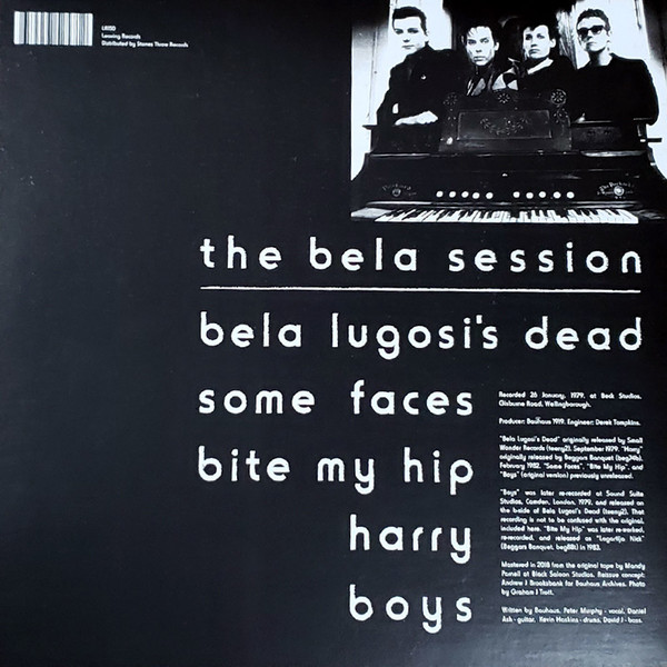 Bauhaus - Bela Lugosi's Dead - The Bela Session | Leaving Records (LR150) - 2 Bauhaus - Bela Lugosi's Dead - The Bela Session | Leaving Records (LR150) - 2