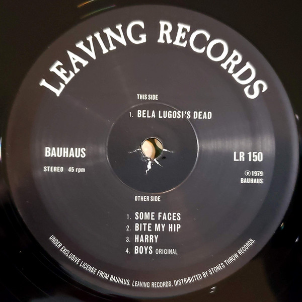 Bauhaus - Bela Lugosi's Dead - The Bela Session | Leaving Records (LR150) - 5 Bauhaus - Bela Lugosi's Dead - The Bela Session | Leaving Records (LR150) - 5