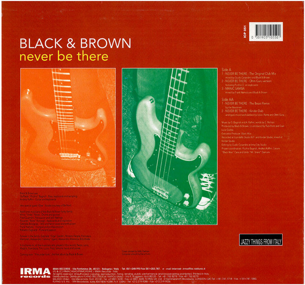 Black & Brown - Never Be There | Irma CasaDiPrimordine (ICP 051) - 2 Black & Brown - Never Be There | Irma CasaDiPrimordine (ICP 051) - 2