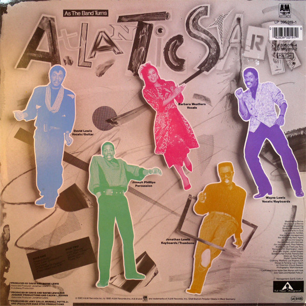 Atlantic Starr - As The Band Turns | A&M Records (395 019-1) - 2