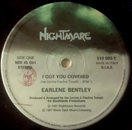 Earlene Bentley - I Got You Covered | Nightmare Records (510 005-1)