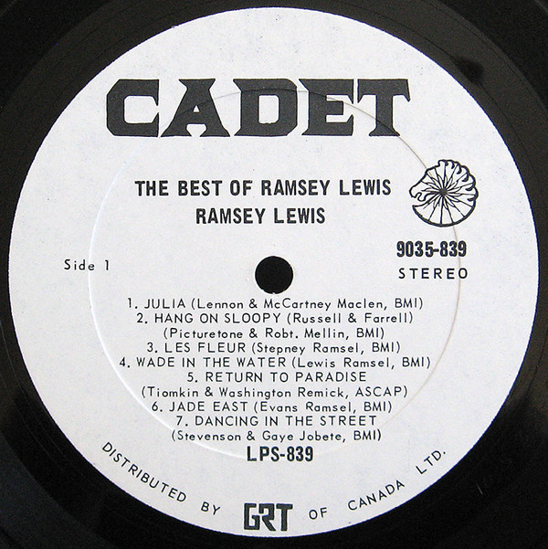 Ramsey Lewis - The Best Of Ramsey Lewis | Cadet (9035-839) - 3 Ramsey Lewis - The Best Of Ramsey Lewis | Cadet (9035-839) - 3