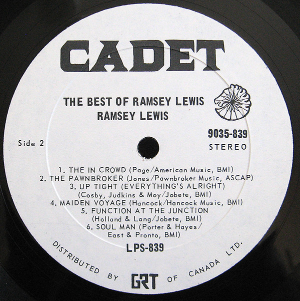 Ramsey Lewis - The Best Of Ramsey Lewis | Cadet (9035-839) - 4 Ramsey Lewis - The Best Of Ramsey Lewis | Cadet (9035-839) - 4