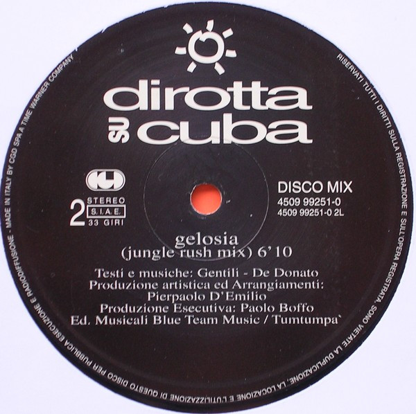 Dirotta Su Cuba - Gelosia | CGD (4509 99251-0) - 4 Dirotta Su Cuba - Gelosia | CGD (4509 99251-0) - 4