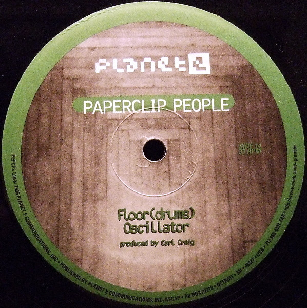 Paperclip People - Floor | Planet E (PE PCP 3) - 2