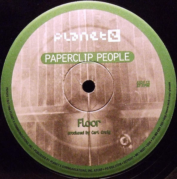Paperclip People - Floor | Planet E (PE PCP 3)