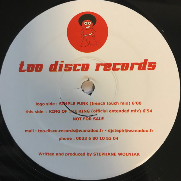 Stephan Deva - Simple Funk | Too Disco Records (007/1) - 2