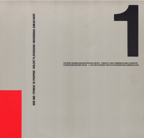 Nitzer Ebb - That Total Age | Mute (STUMM 45) - 5