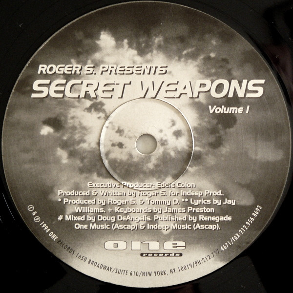 Roger S. - Secret Weapons Volume I | One Records (ORLP013) - 4