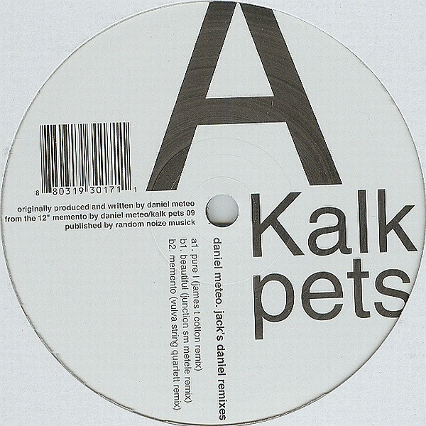 Daniel Meteo - Jack's Daniel Remixes | Kalk Pets (KALK PETS 14) - main Daniel Meteo - Jack's Daniel Remixes | Kalk Pets (KALK PETS 14) - main