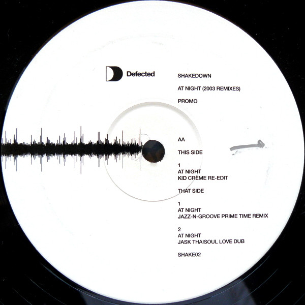 Shakedown - At Night (2003 Mixes) | Defected (Shake02)
