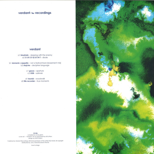 Various - Verdant | Verdant Recordings (VR-006) - 2