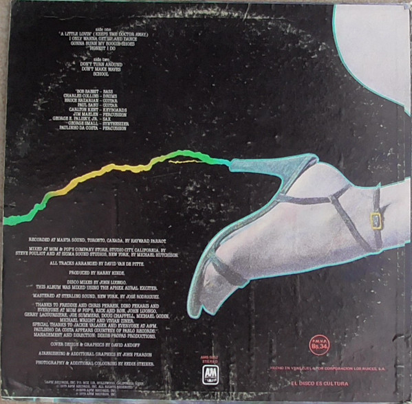 The Raes - Dancing Up A Storm | A&M Records (AMS-5052) - 2