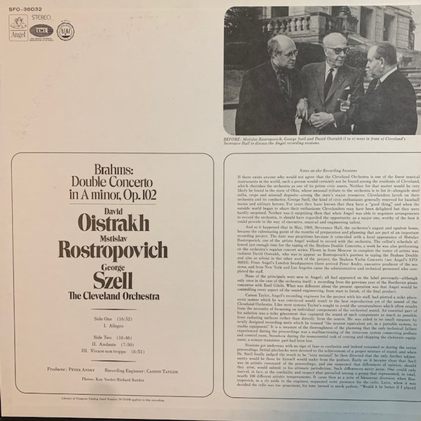 Double Concerto In A Minor