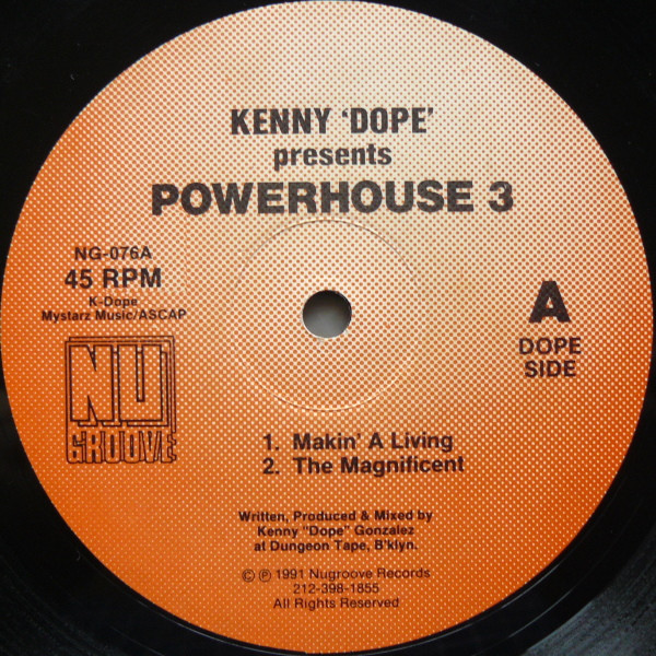 Kenny "Dope" Gonzalez Presents Power House - 3 | Nu Groove Records (NG-076)