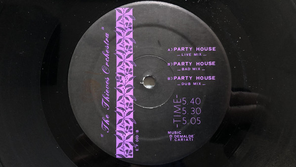 The Thieves Orchestra - Party House | Evans & Fisher Productions (E.F. 010) - 3