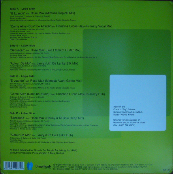 Racoon - Universal Vibes (The Remixes) | Deep Touch Records (DT 118) - 2